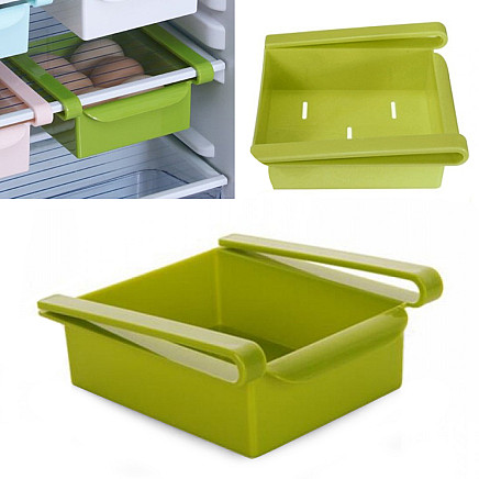 Refrigerator shelf universal pull-out drawer