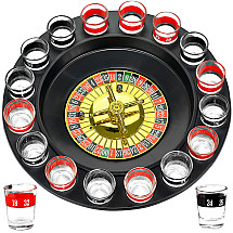 Alcohol rulet game + 16pcs glasses