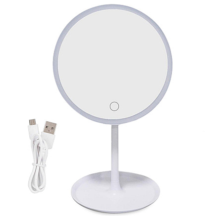 Led make-up mirror for cosmetics