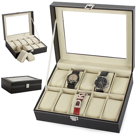 Watch casket organiser box case 10