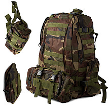 Tactical survival military backpack 48.5l