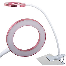 24 led desk lamp with desk clip clip