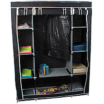 Textile folding wardrobe