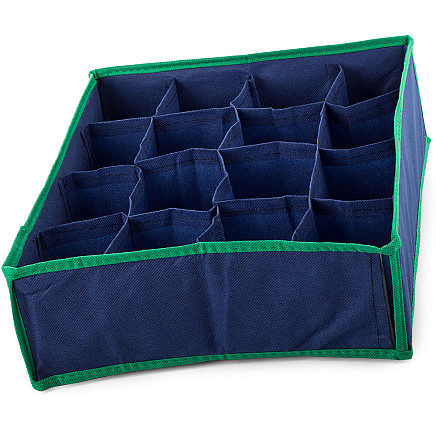 Organiser for the wardrobe drawer for socks underwear