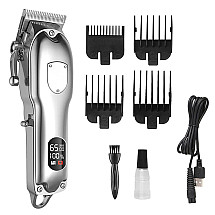 Lcd cordless shaver