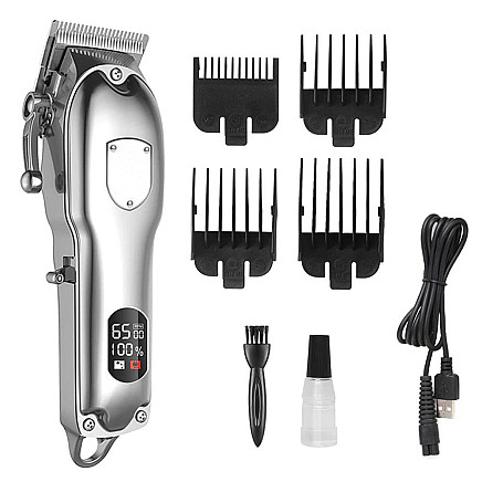 Lcd cordless shaver