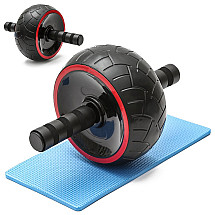 Muscle training roller wheel + mat