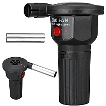 Elektrisks BBQ Grila Ugunskura Gaisa Kompresors Pūtējs Uguns Iedegšanai, Melns