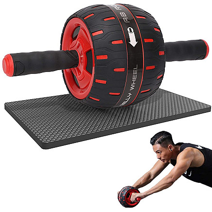 Abdominal exercise roller wheel + mat