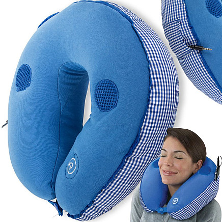 Travel neck cushion corneal massager soft