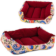 Dog bed with cushion cat bed playpen l