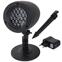 Led projector christmas spotlight waterproof