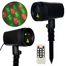 Christmas laser projector waterproof remote control