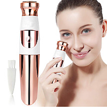 Facial epilator shaver body trimmer led