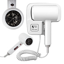 Hotel pool hair dryer handle