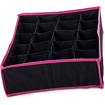 Underwear sock organiser for wardrobe drawer