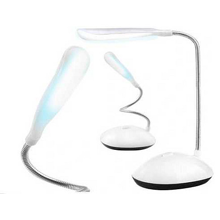 4led school desk lamp nightstand white