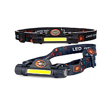 Cob 4in1 headlamp headlamp with magnese