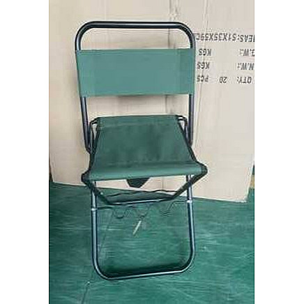 Fishing chair folding backrest with handle