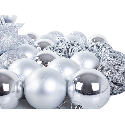 Christmas tree tops 6/4/3 cm kit 100 pieces