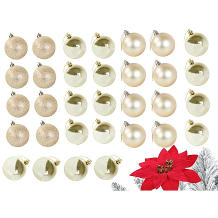 Christmas tree tops 6/4/3 cm kit 100 pieces