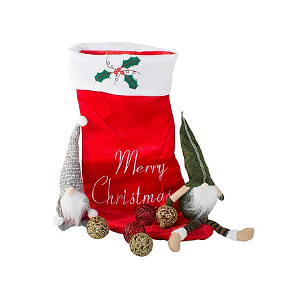 Ziemassvētku Dāvanu Zeķe, 62 cm