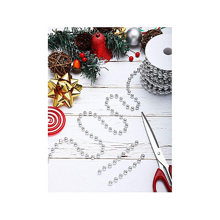 Christmas tree chain beads garland spool reed