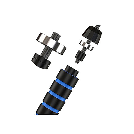 Fitness skipping rope with bearings adjustable crossfit