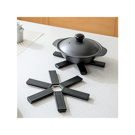 Hot pot holder folding frying pan 19cm