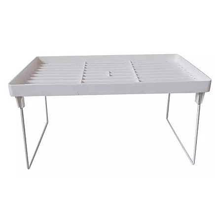 Organiser modular shelf drainer stand stand