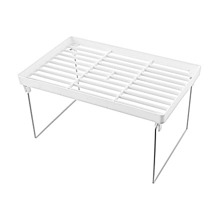 Organiser modular shelf drainer stand stand