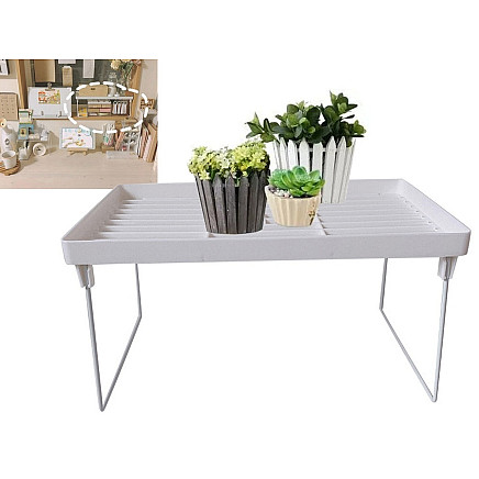 Organiser modular shelf drainer stand stand