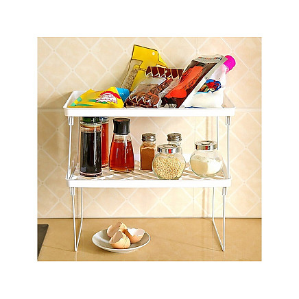 Organiser modular shelf drainer stand stand