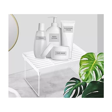 Organiser modular shelf drainer stand stand