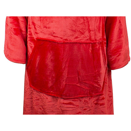 Fleece sleeved blanket warm blanket sweatshirt 140x200