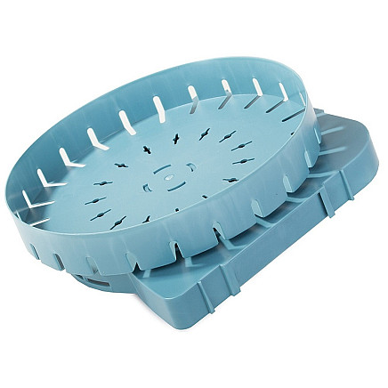 Bathroom swivel shelf kitchen organiser