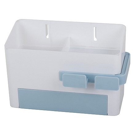 Bathroom organiser bin dryer holder