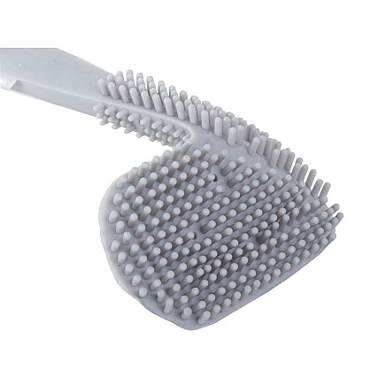 Silicone toilet brush toilet hook