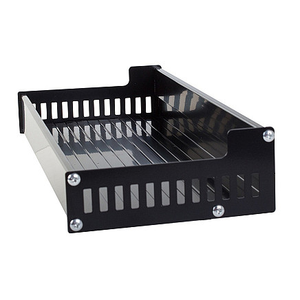 Wall-mounted kitchen shelf for spices