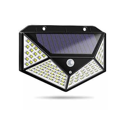 Solar lamp 100 led with twilight movement sensor