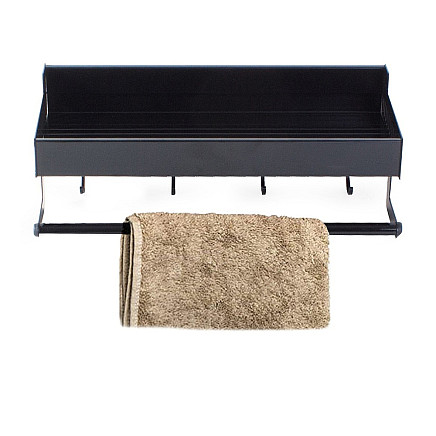 Kitchen wall-hung shelf organiser