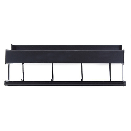 Kitchen wall-hung shelf organiser