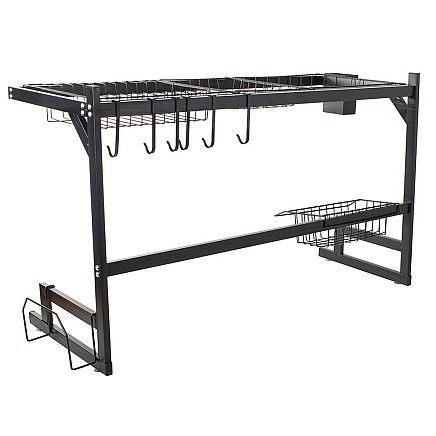 Dishwasher large drainer cutlery plates