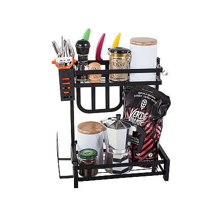 Kitchen shelf loft kitchen stand organiser