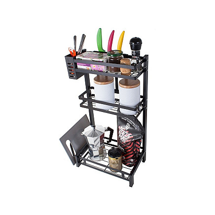 Kitchen shelf loft kitchen stand organiser