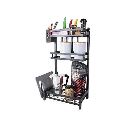 Kitchen shelf loft kitchen stand organiser