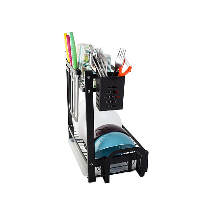 Double-decker dishwasher drainer