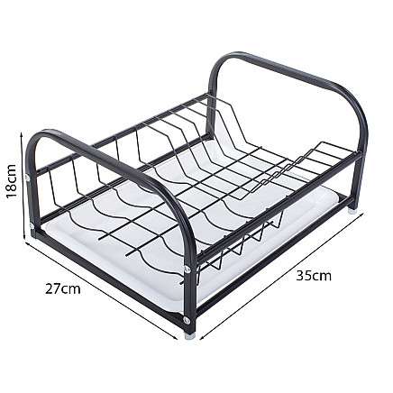 Dish drainer stand mixer metal tray