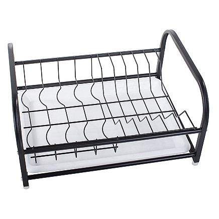 Dish drainer stand mixer metal tray