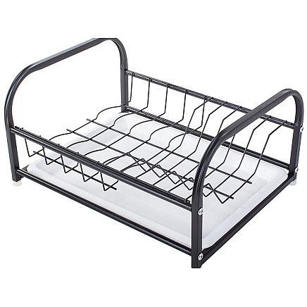 Dish drainer stand mixer metal tray